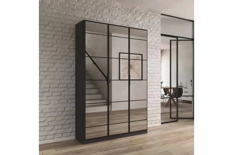 Acero 3 Door Wardrobe