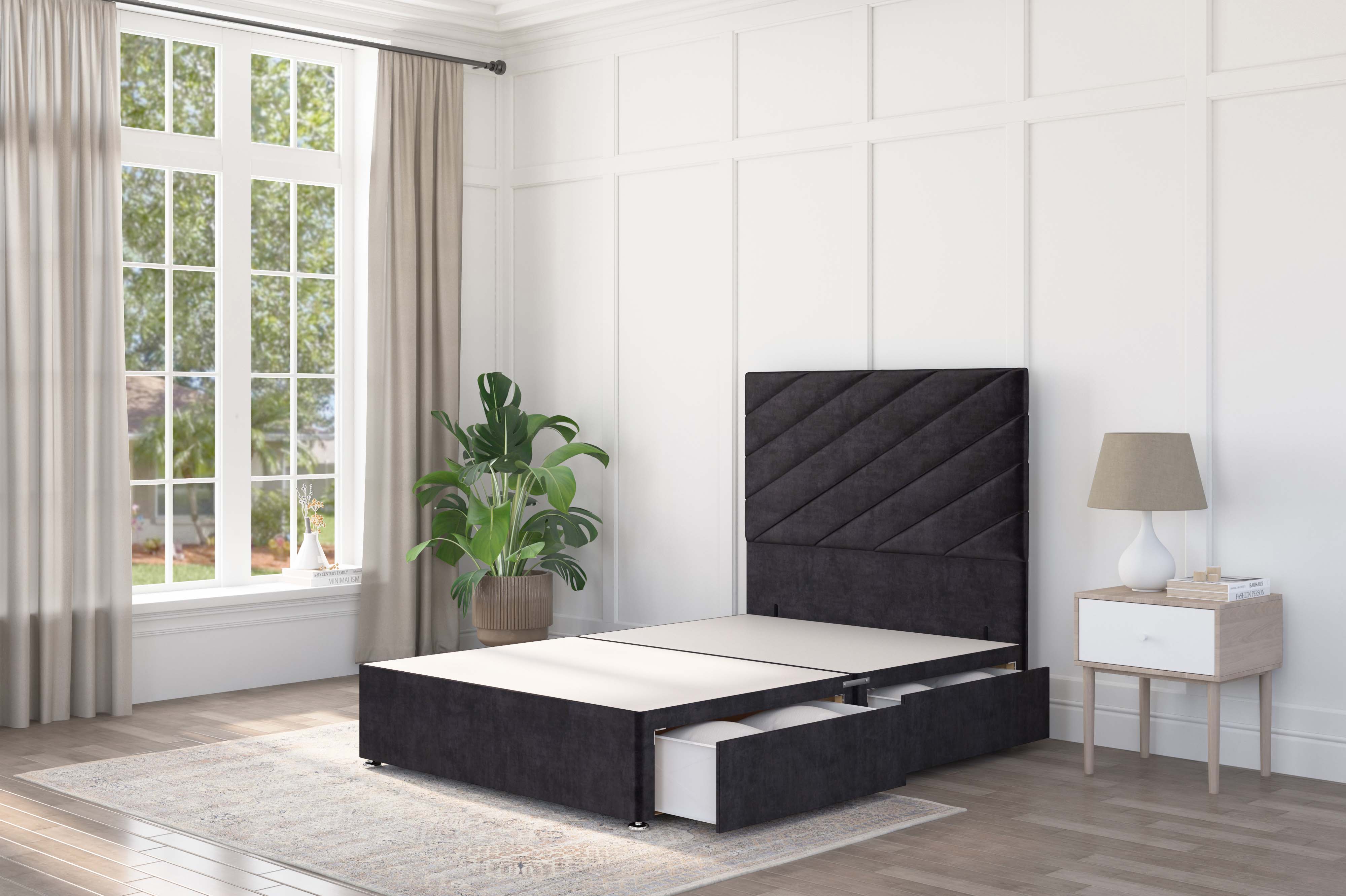 Modena Divan Bed | Affordable Luxury Storage Beds | GB Beds