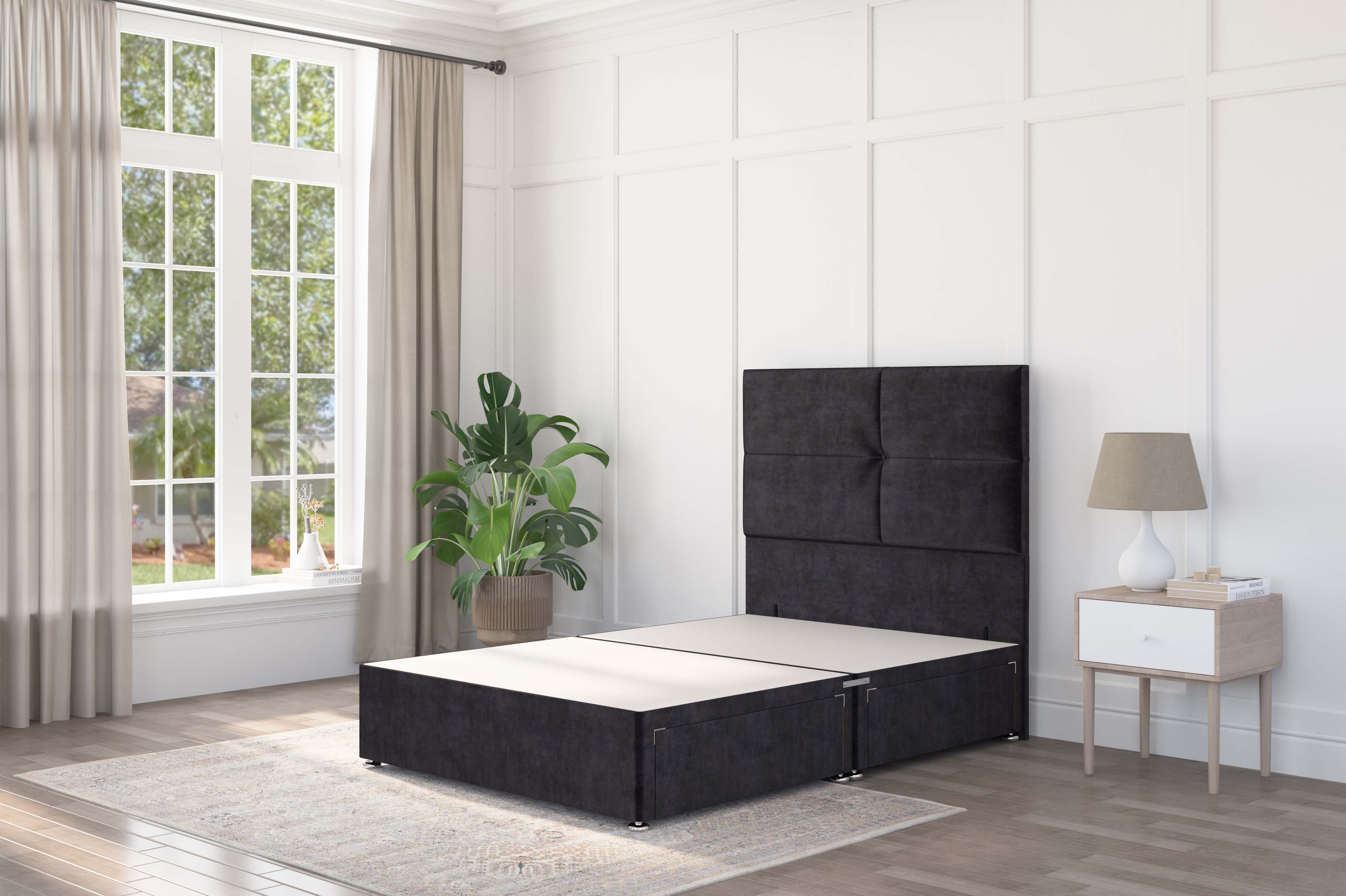 Milano Divan bed | Affordable Luxury Storage Beds | GB Beds