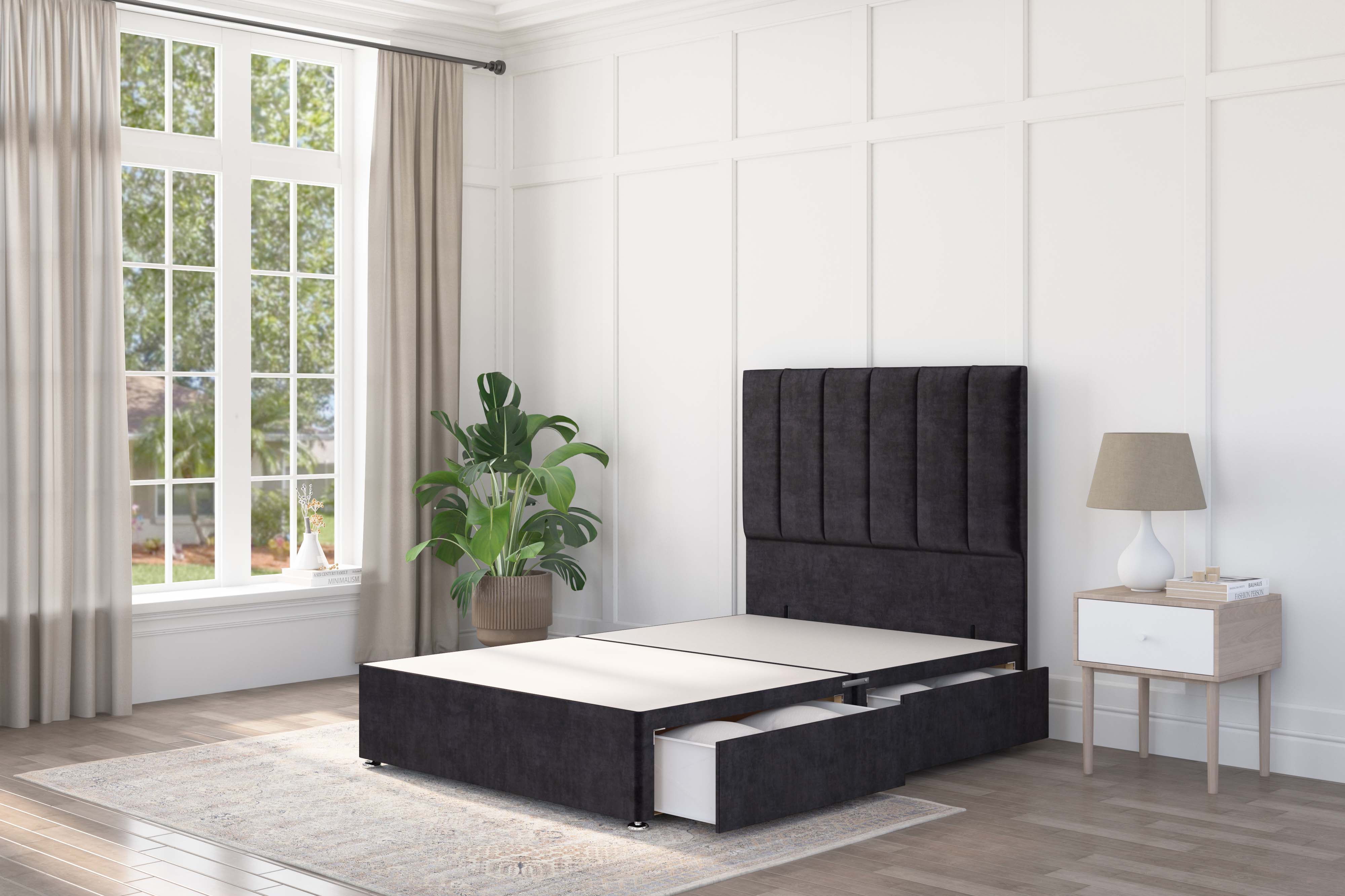 Panache Divan bed | Affordable Luxury Storage Beds | GB Beds