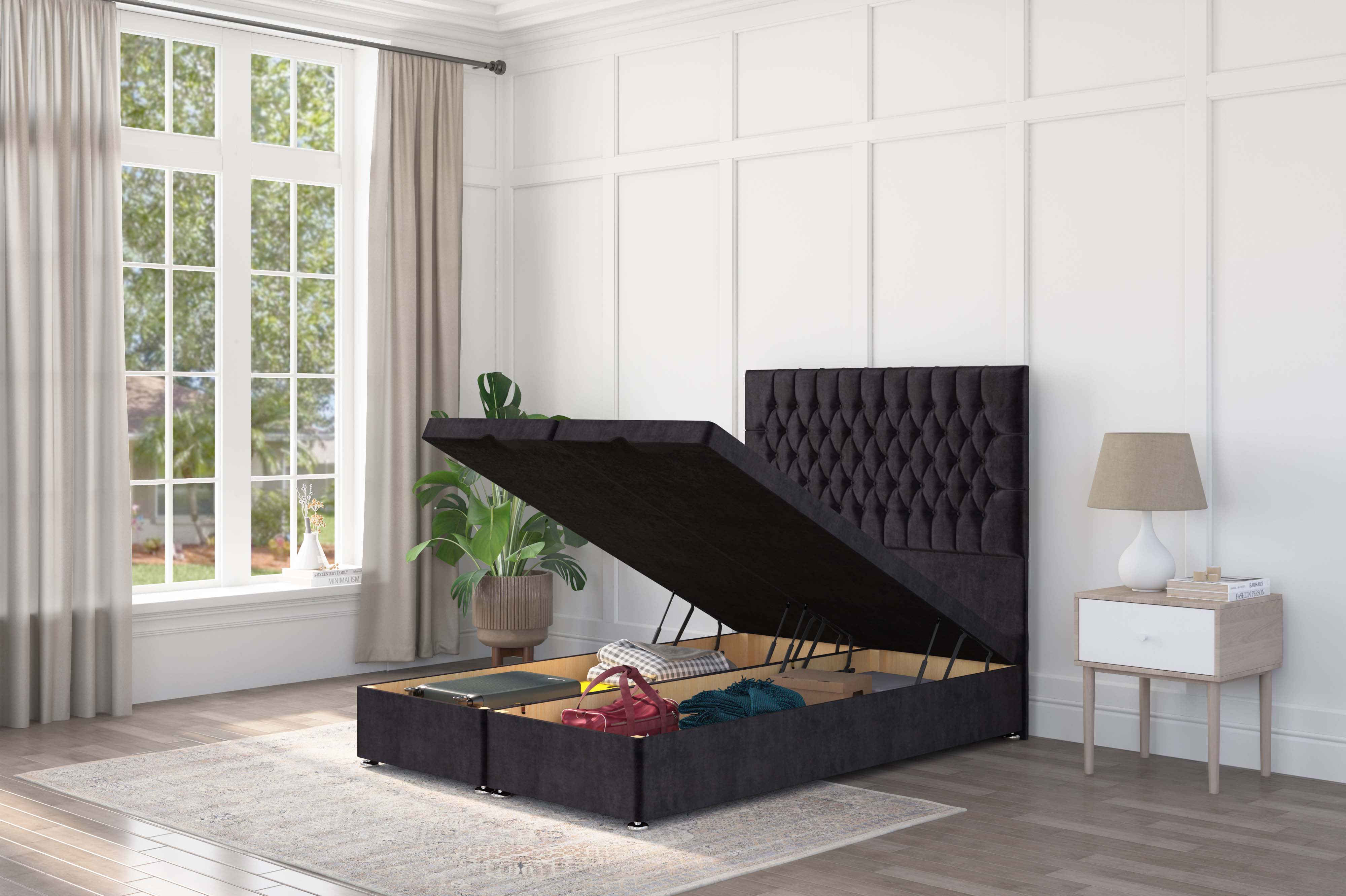 Chesterfield Ottoman bed | Affordable Luxury Storage Beds
